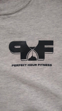 Load image into Gallery viewer, Perfect Hour Fitness Logo Shirt- Grey
